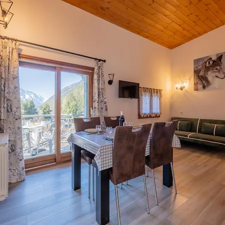 Le Cristal Nb15 Mont-blanc View, Pool, Parking & Wifi - Happy *