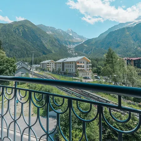 Le Cristal Nb15 Mont-blanc View, Pool, Parking & Wifi - Happy Appartamento Chamonix
